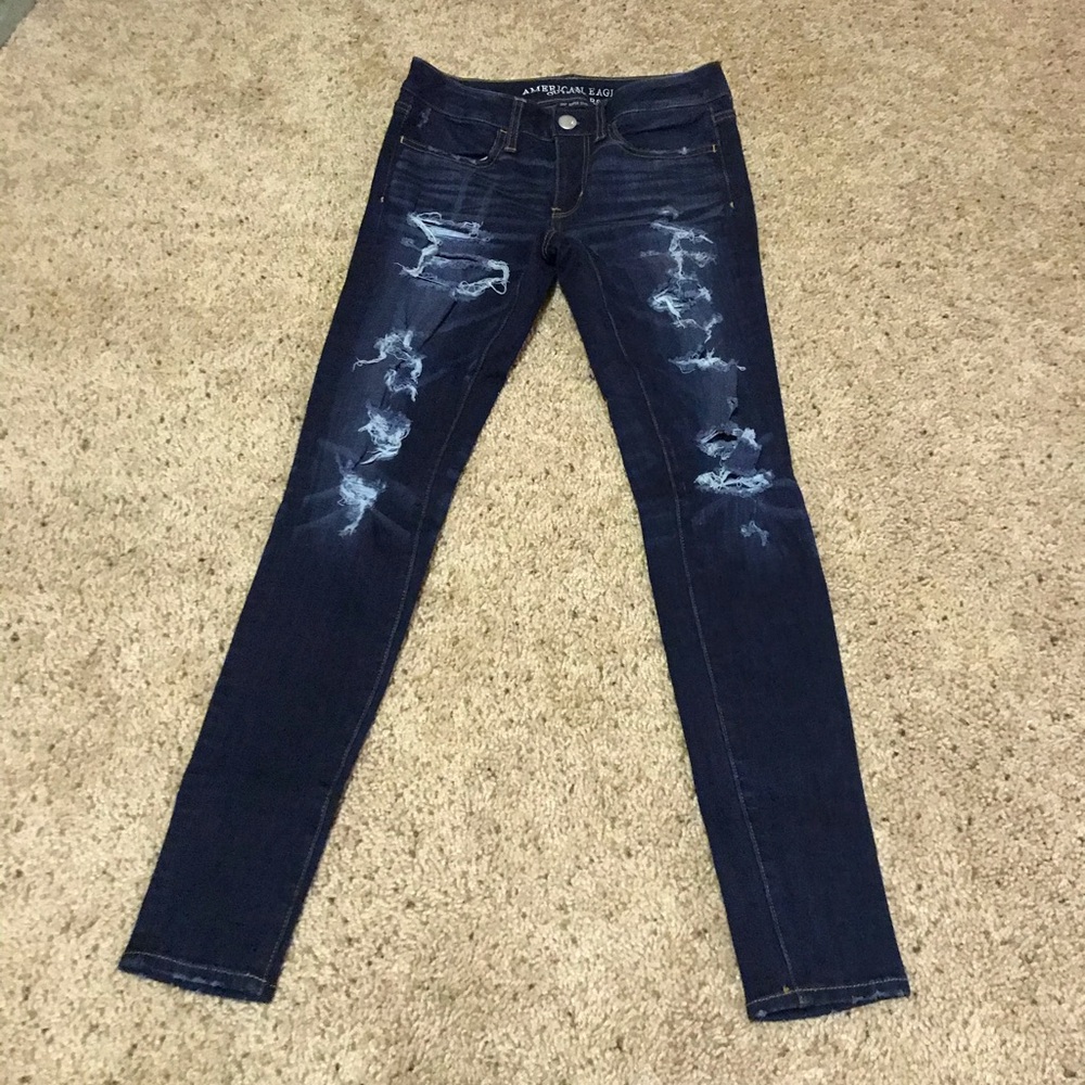 American Eagle‎ Distressed Jeggings